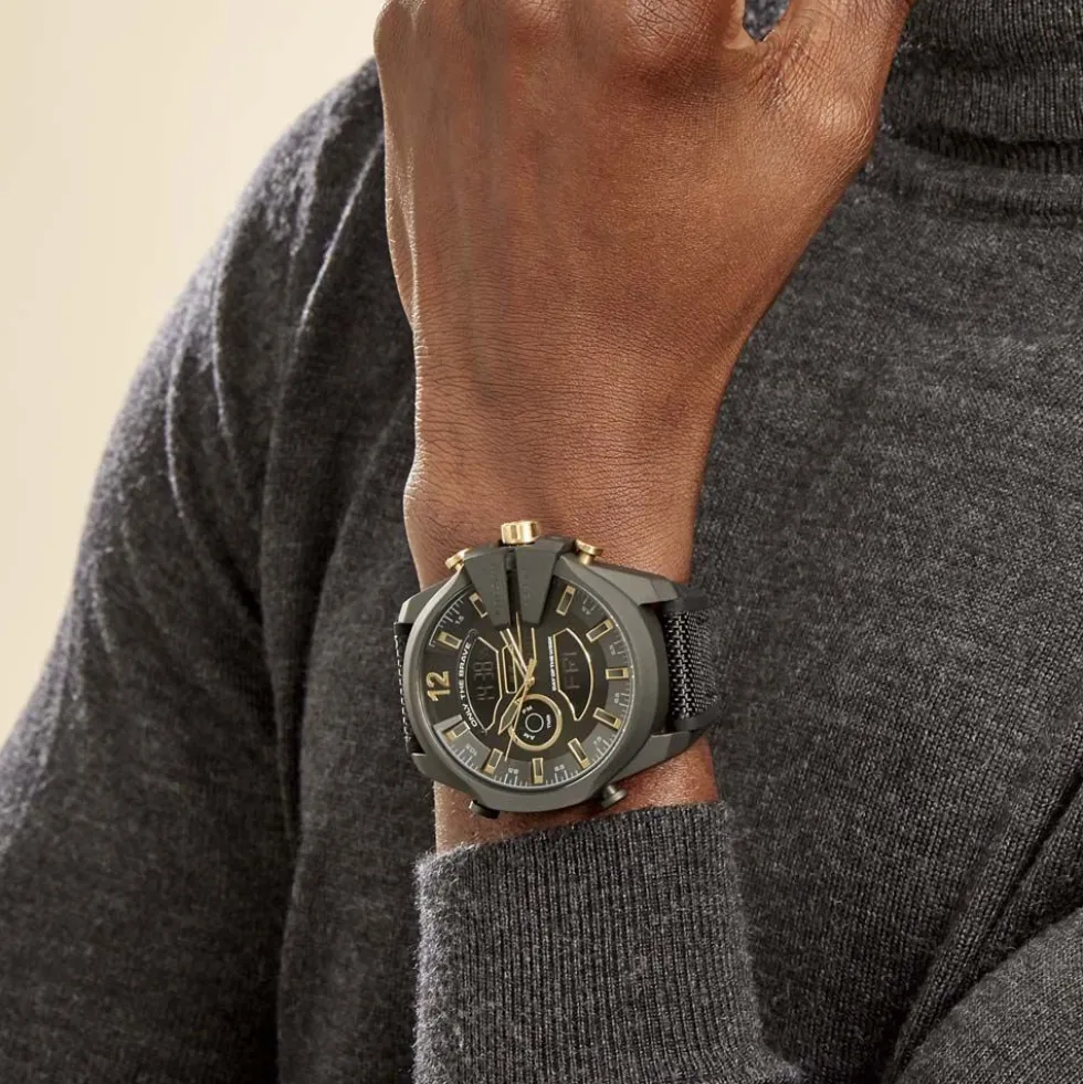 Montre Diesel Mega Chief Noir