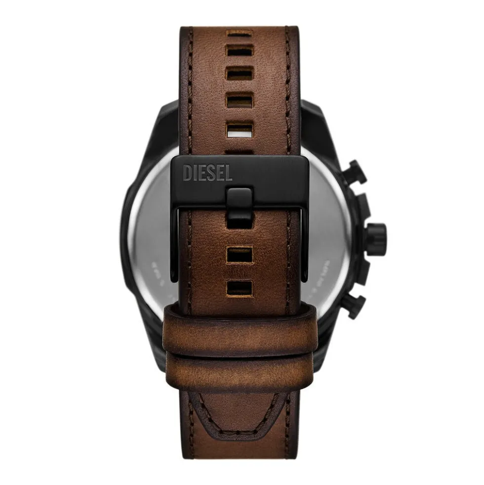 Montre Diesel Mega Chief Slim Marron