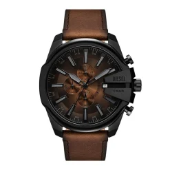 Montre Diesel Mega Chief Slim Marron