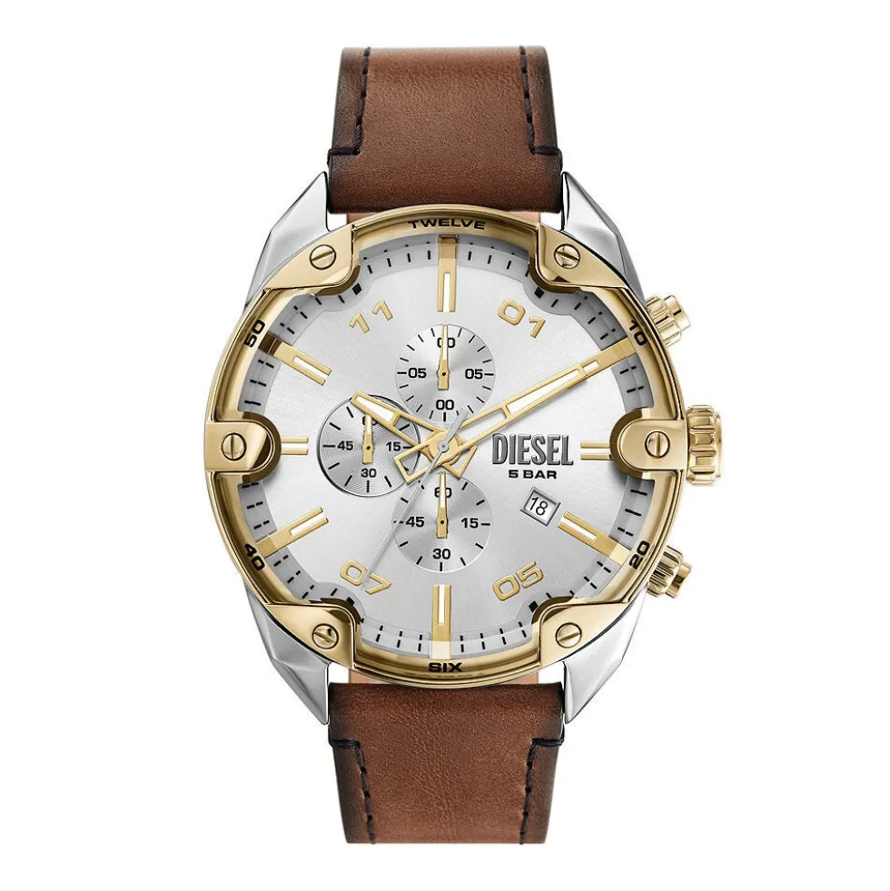 Montre Diesel Spiked Argenté