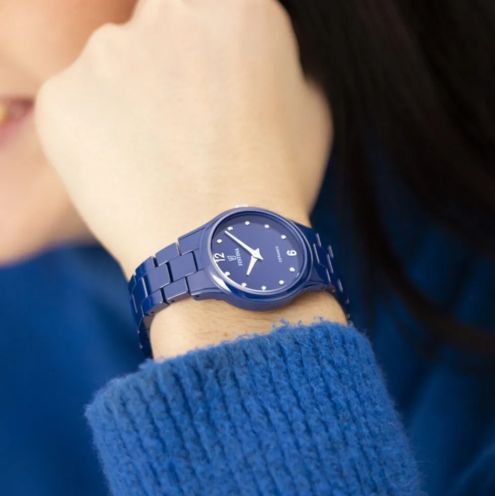 Montre Festina Ceramic 31 Bleu
