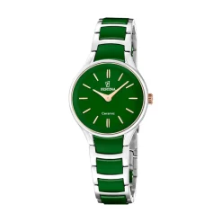 Montre Festina Ceramic Bimatiere Vert