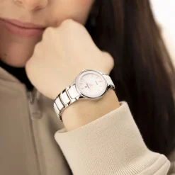 Montre Festina Ceramic Bimatiere Blanc