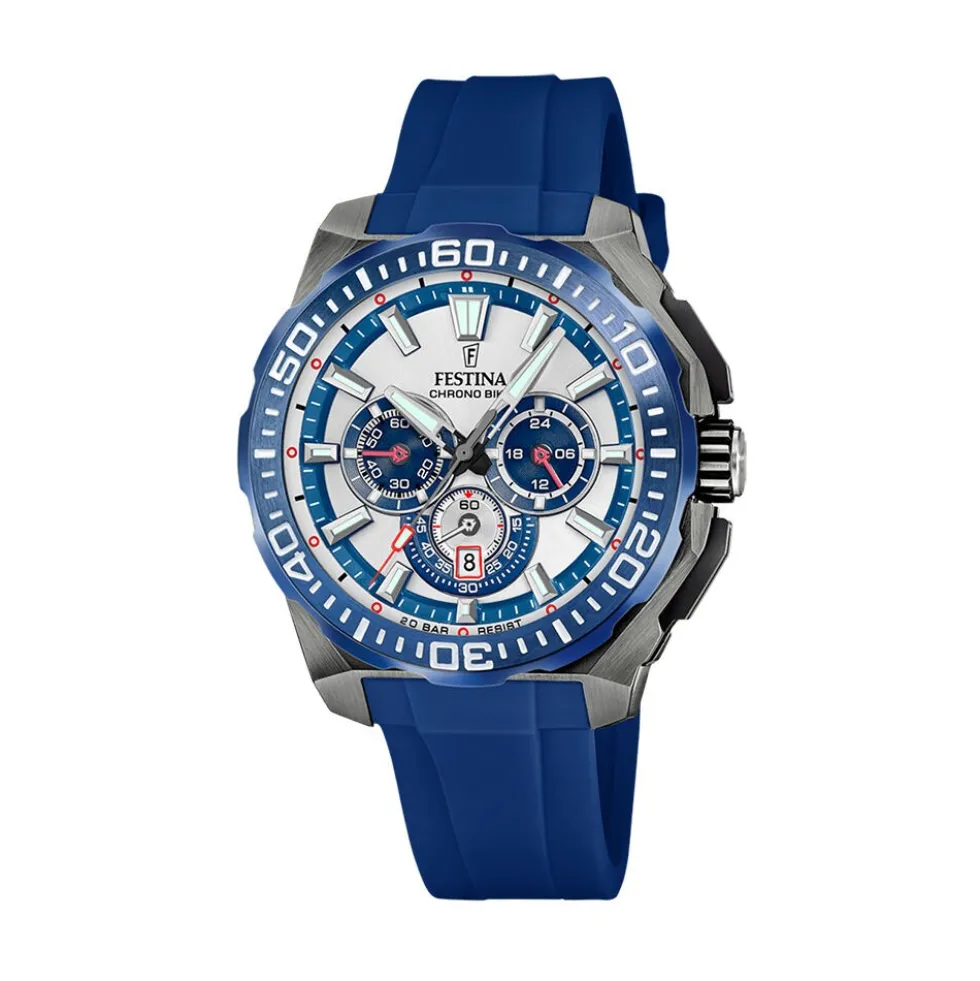 Montre Festina Chrono Bike 3 Argenté