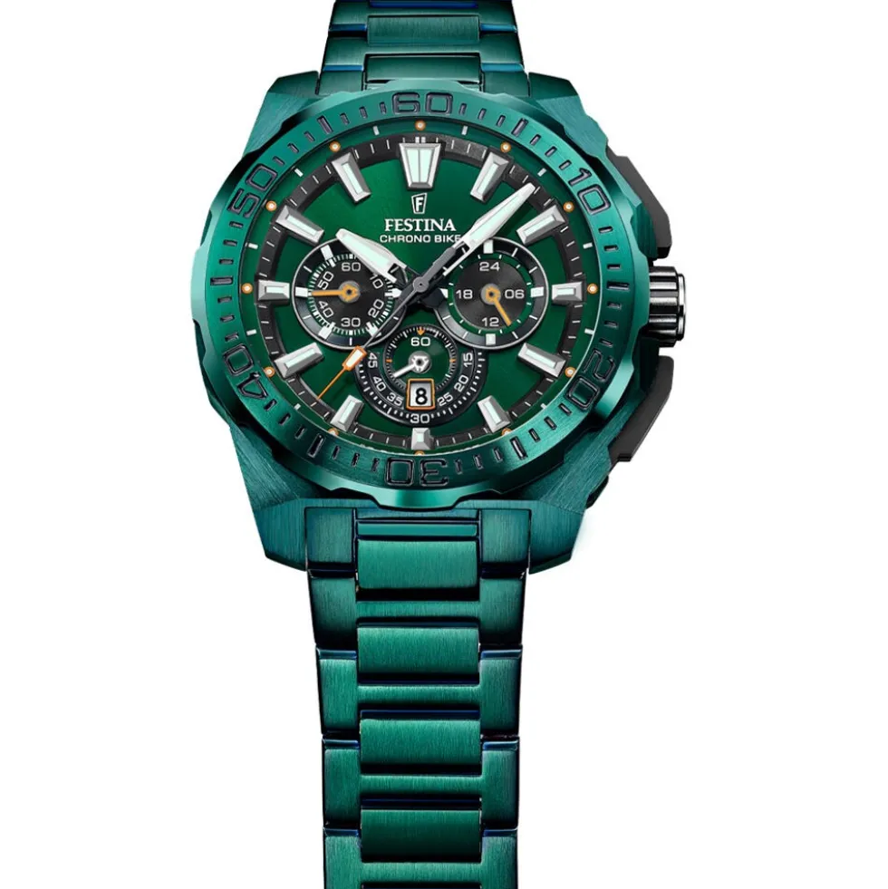 Montre Festina Chrono Bike Edition Speciale Vert