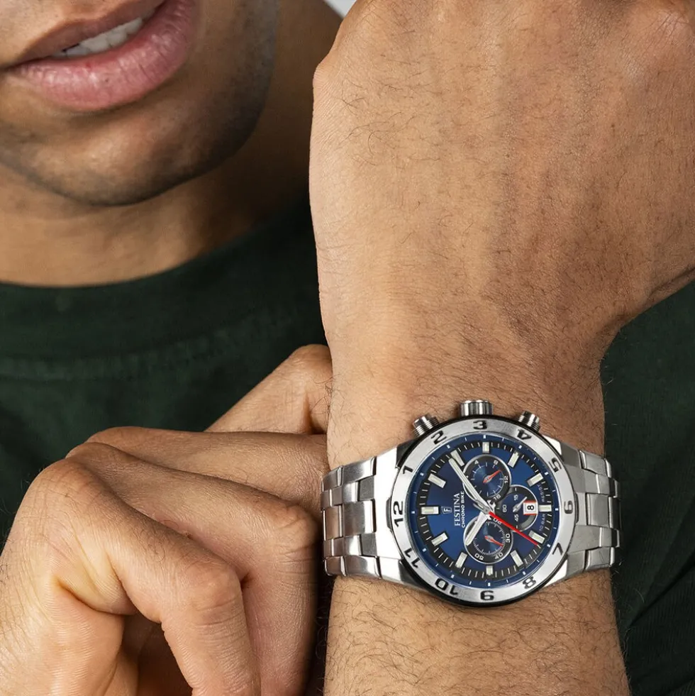 Montre Festina Chrono Bike Bleu
