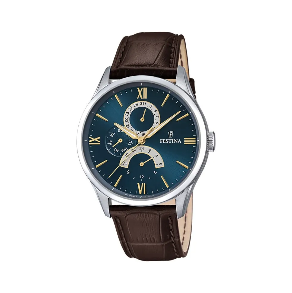 Montre Festina Multifonctions 43-2 Bleu