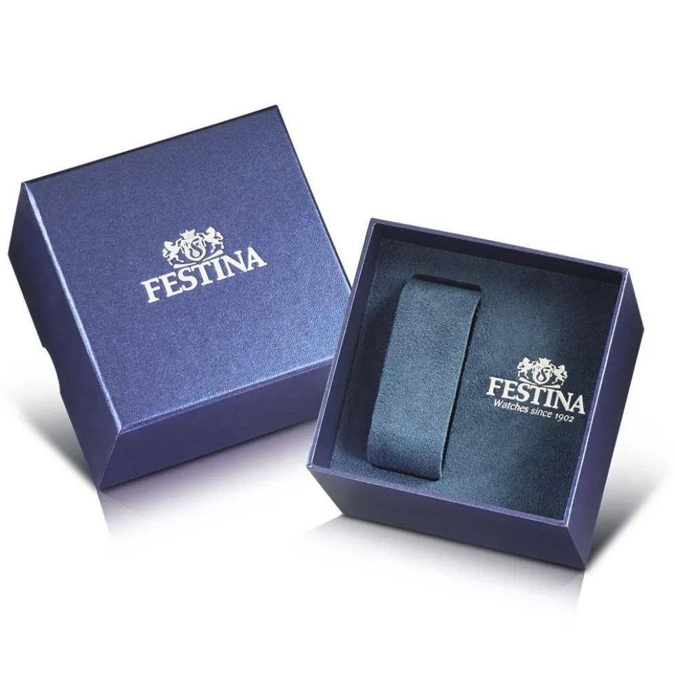 Montre Festina On The Square Chrono Noir