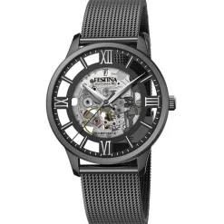 Montre Festina Squelette Blanc