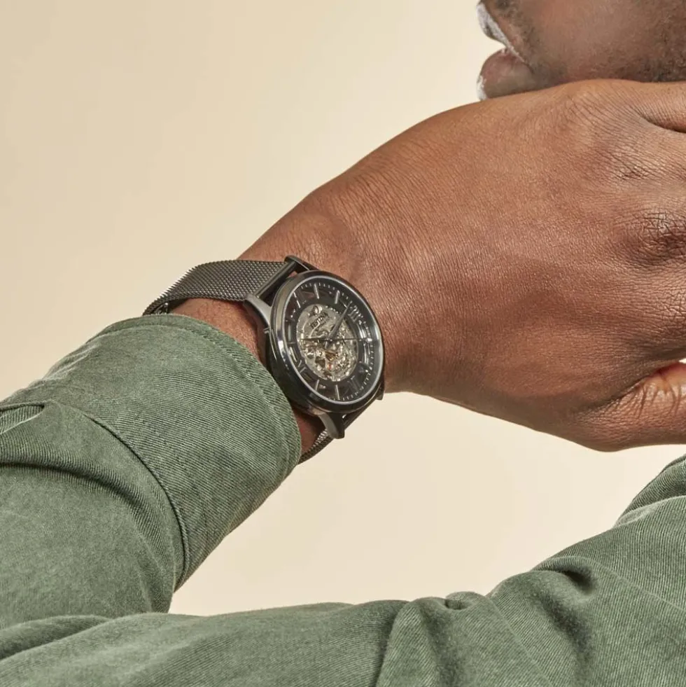 Montre Festina Squelette Blanc