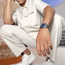 Montre Festina Swiss Made 40 Bleu