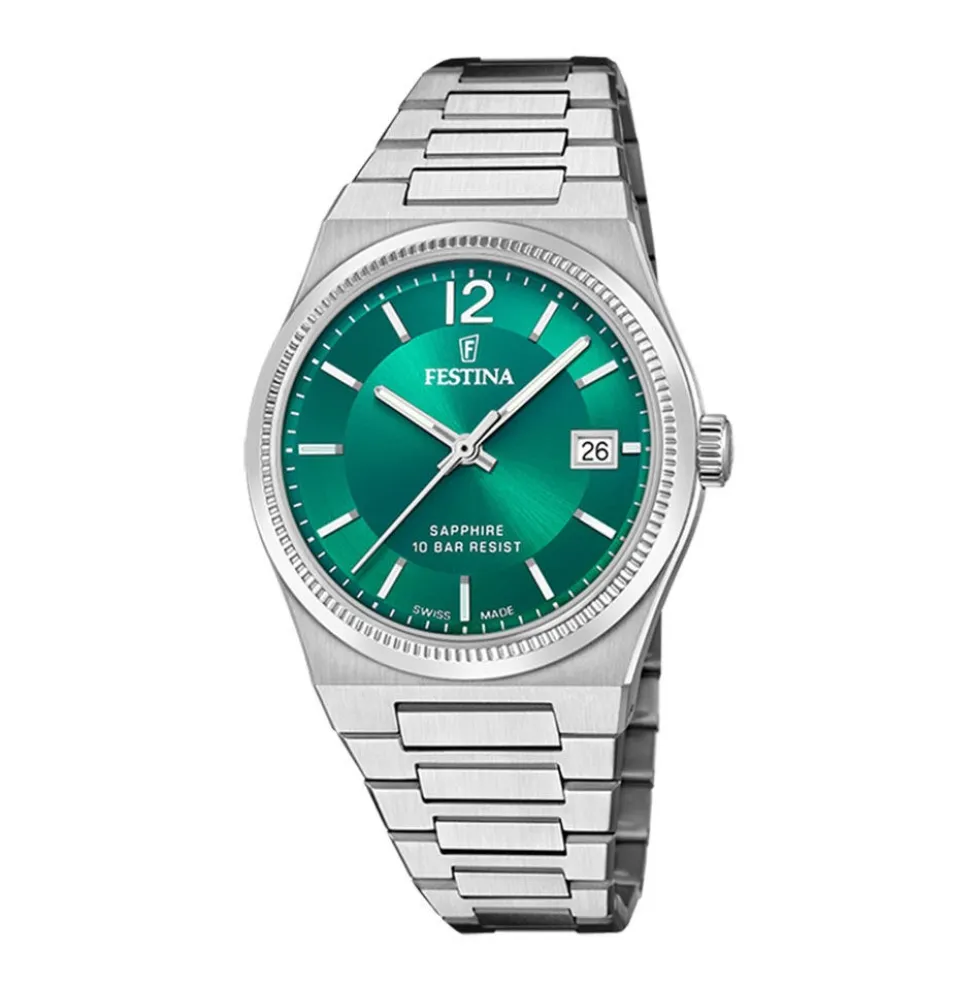 Montre Festina Swiss Made 35 Vert