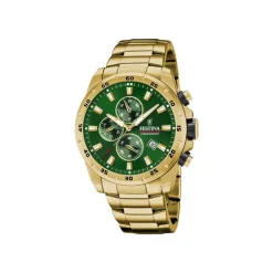Montre Festina Timeless Chronograph Vert