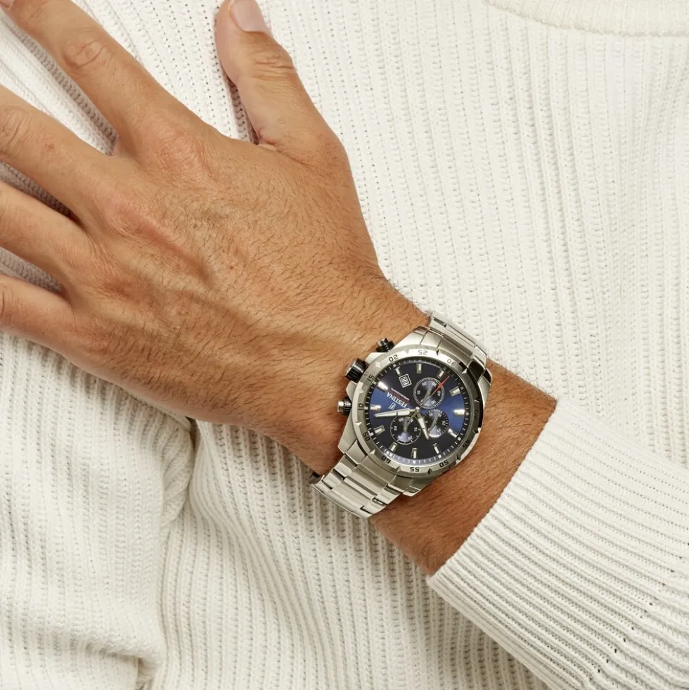 Montre Festina Timeless Chronograph Bleu