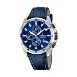 Montre Festina Timeless Chronograph Bleu