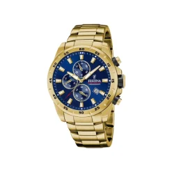 Montre Festina Timeless Chronograph Bleu