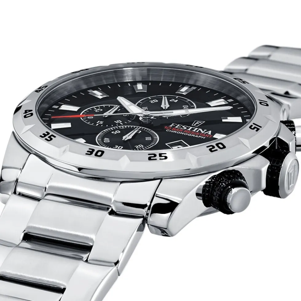 Montre Festina Timeless Chronograph Noir