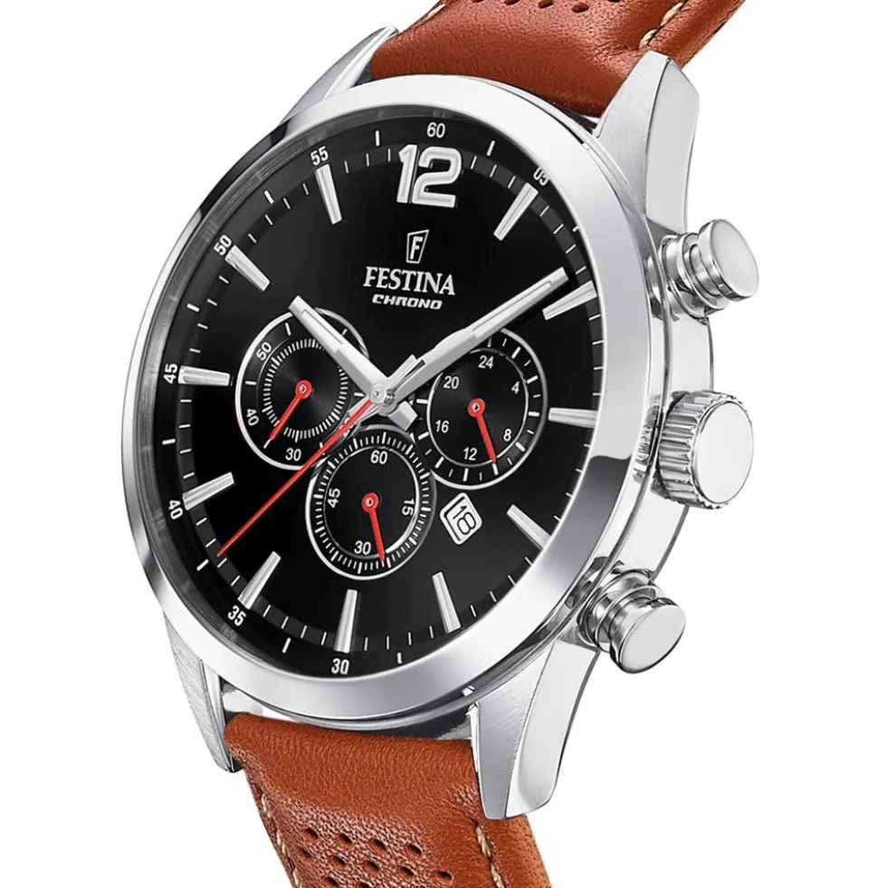 Montre Festina Timeless Chrono 44 Noir