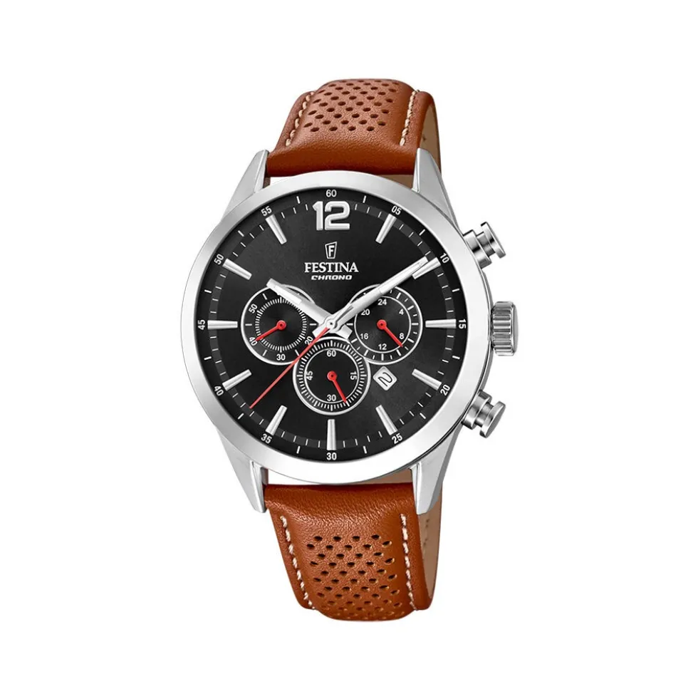 Montre Festina Timeless Chrono 44 Noir