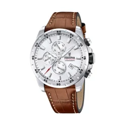 Montre Festina Timeless Chronograph Argenté