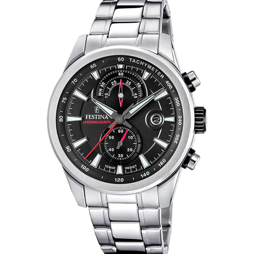Montre Festina Timeless Chronograph Noir
