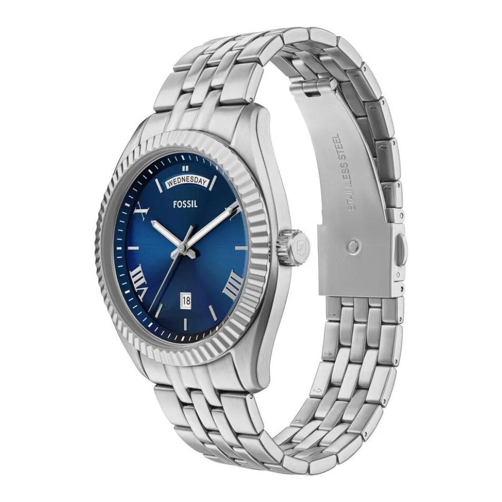 Montre Fossil Campbell Bleu