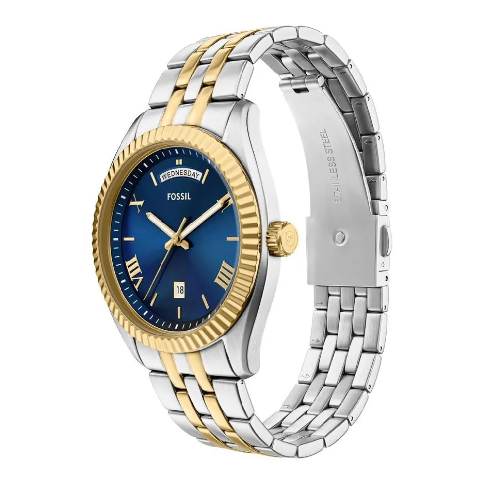 Montre Fossil Campbell Bleu