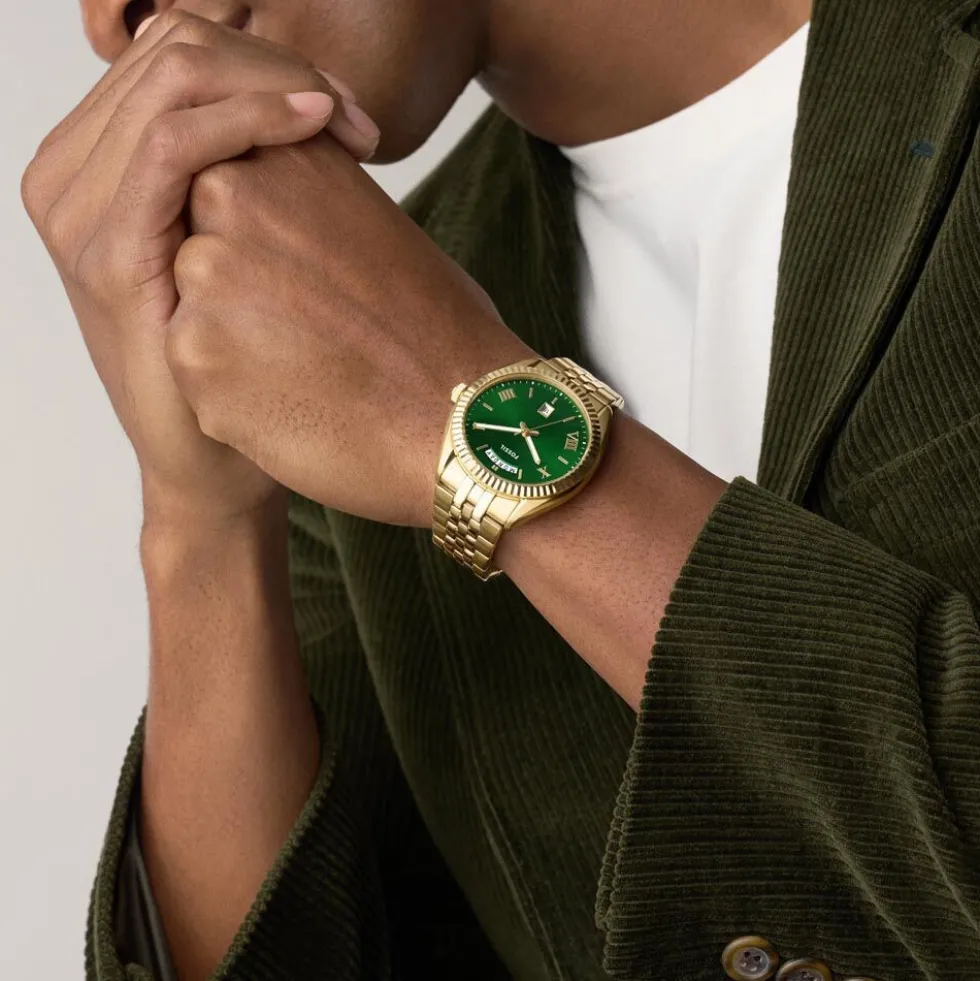 Montre Fossil Campbell Vert