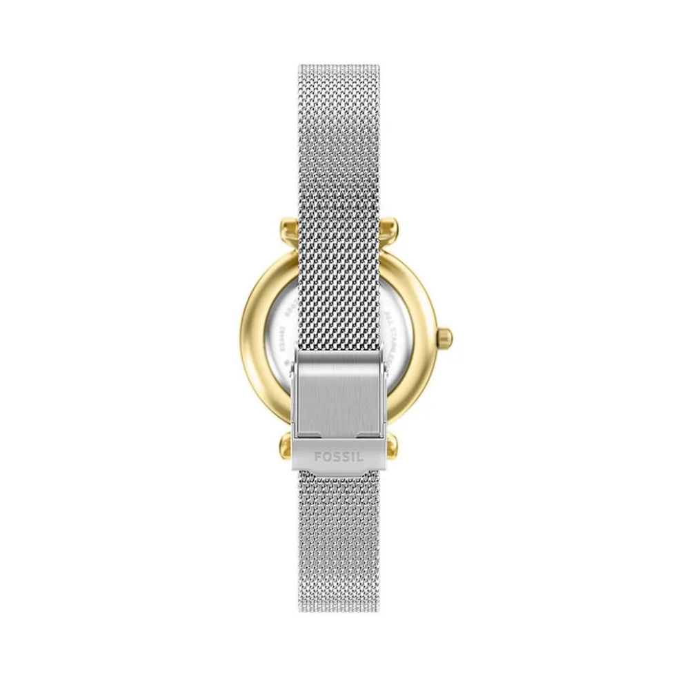 Montre Fossil Carlie Mini Nacre Blanche