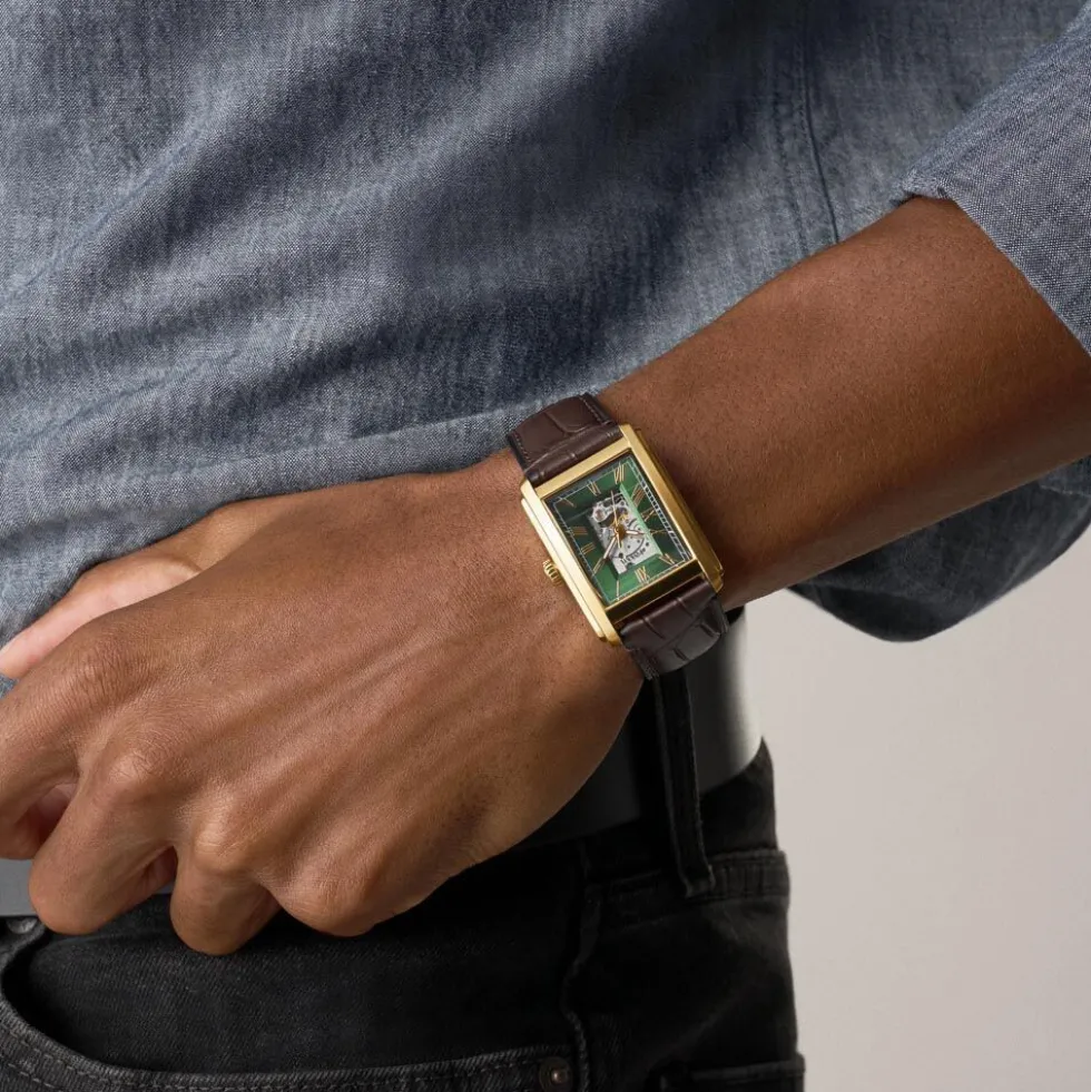 Montre Fossil Carraway Automatic Vert