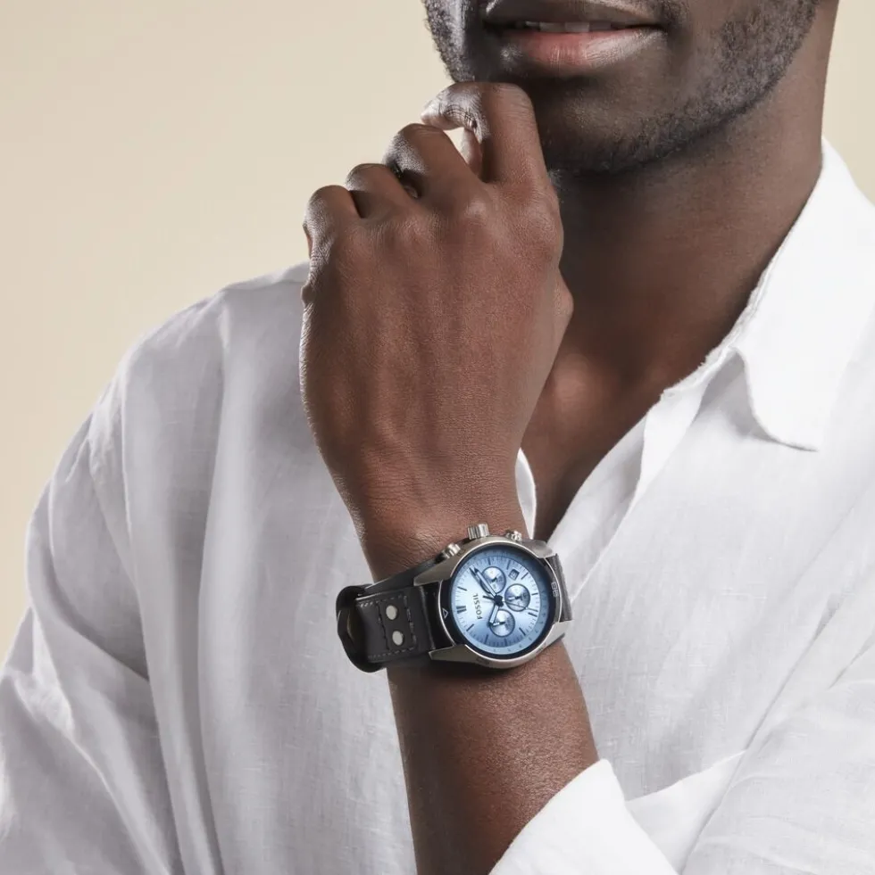 Montre Fossil Coachman Bleu