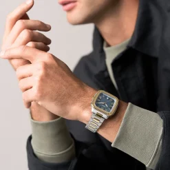 Montre Fossil Crosby Bleu