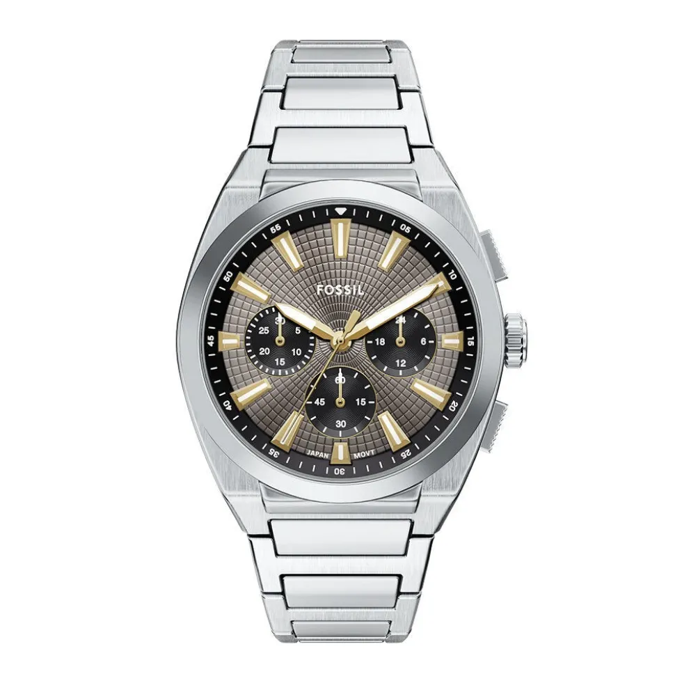 Montre Fossil Everett Chrono Gris