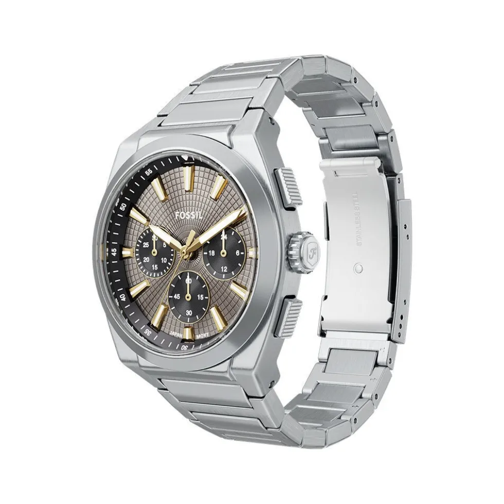 Montre Fossil Everett Chrono Gris
