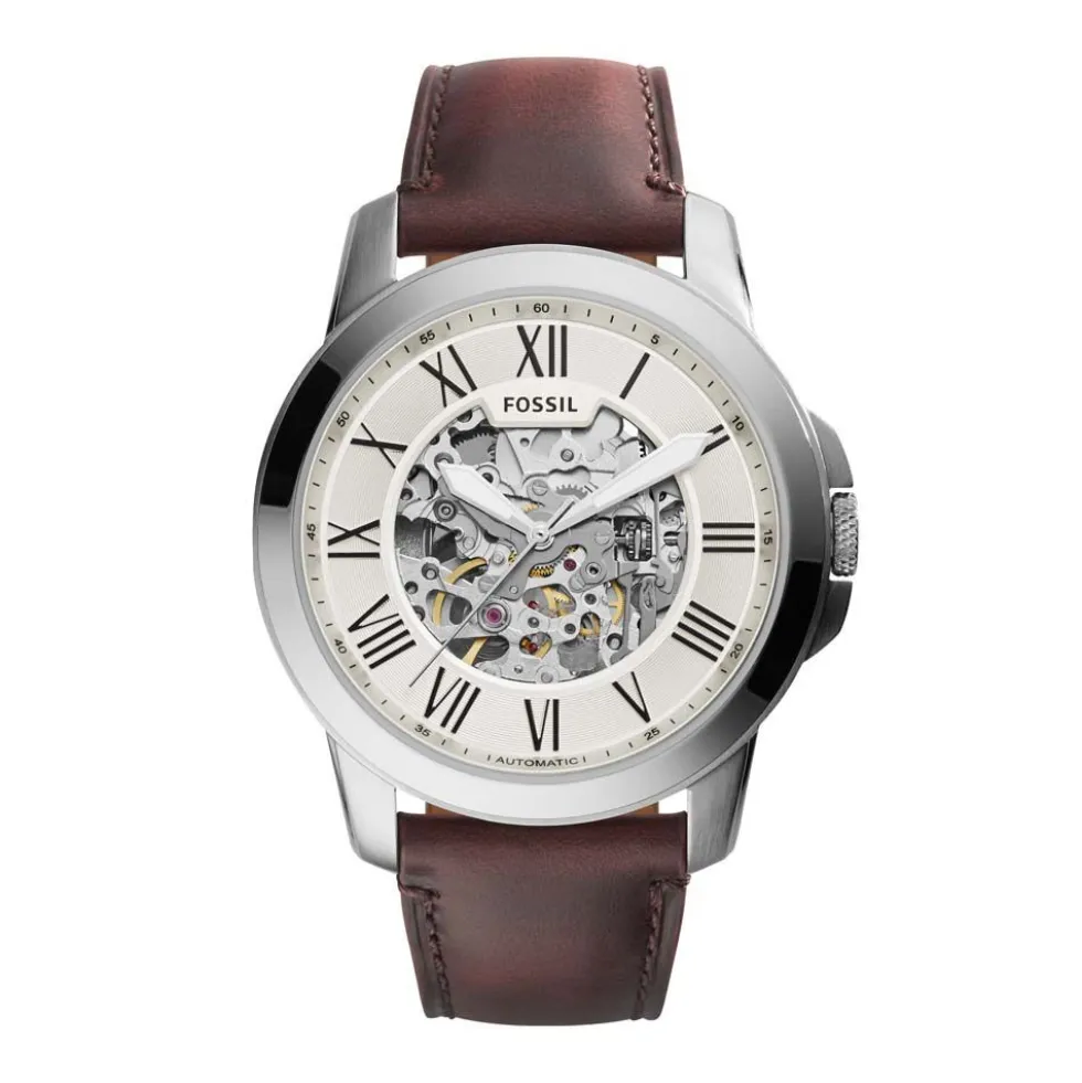 Montre Fossil Grant Automatique Beige