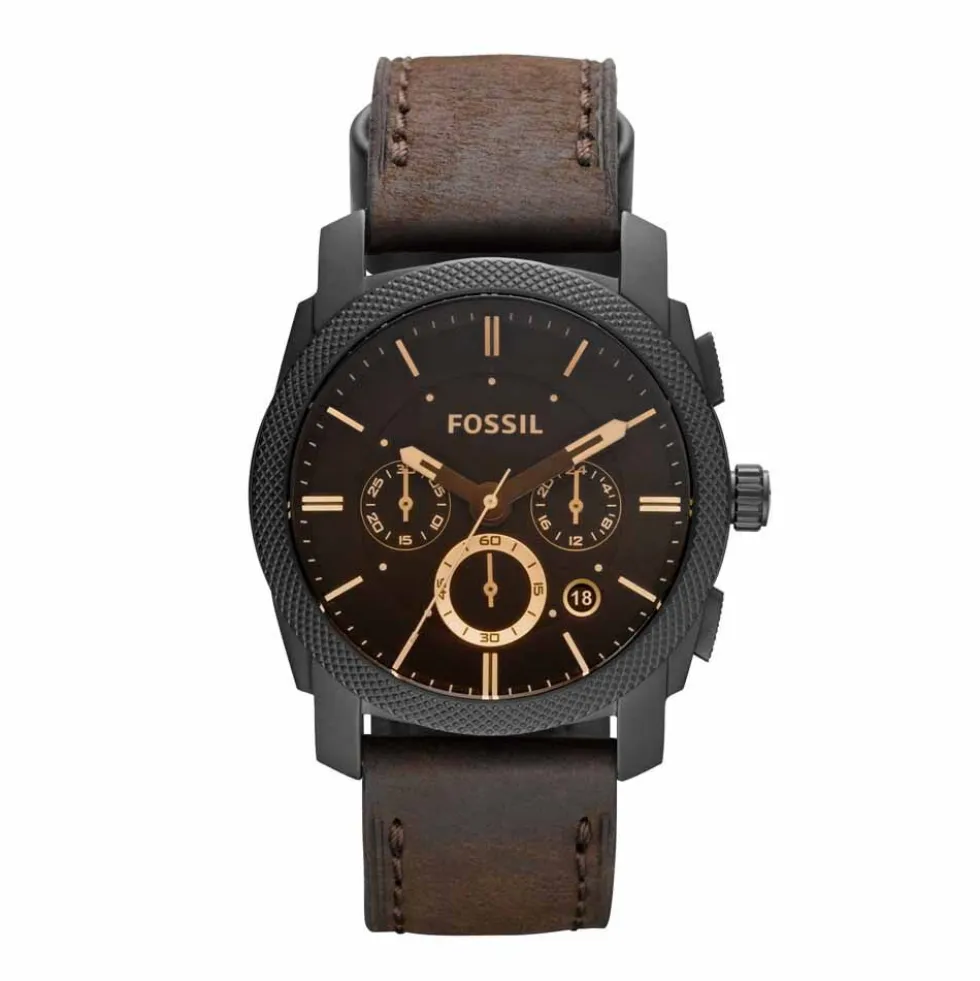 Montre Fossil Machine Marron