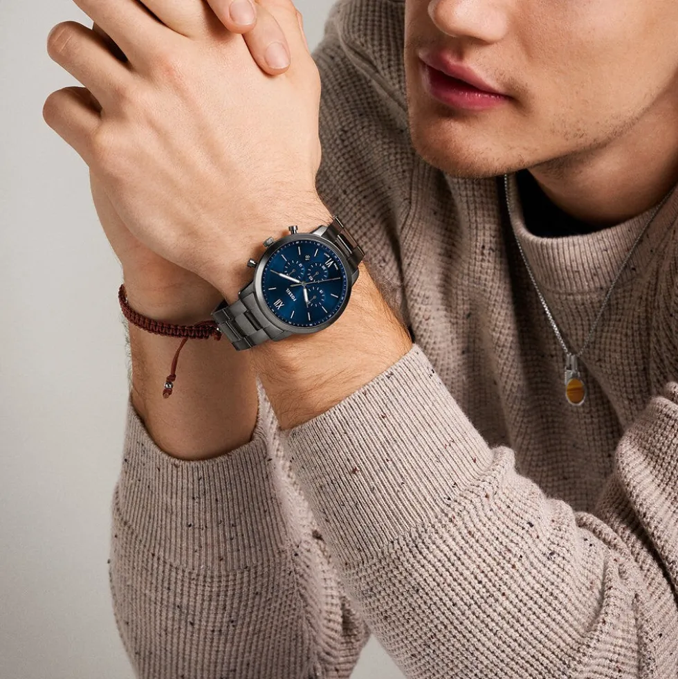 Montre Fossil Neutra Chrono Bleu