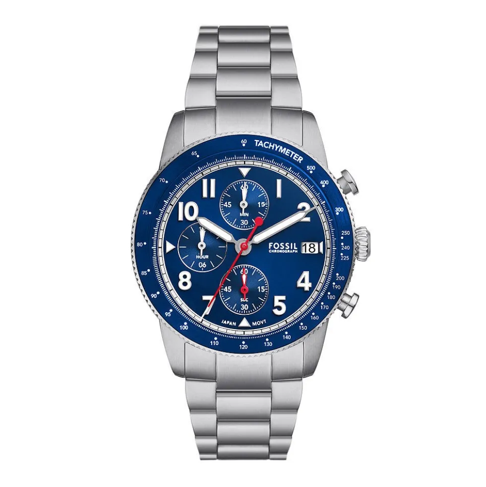 Montre Fossil Sport Tourer Bleu
