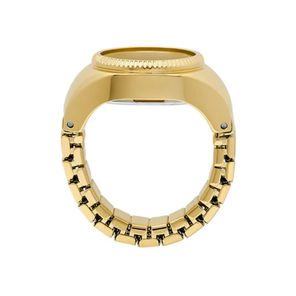 Montre Fossil Watch Ring Vert