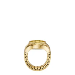 Montre Fossil Watch Ring Doré