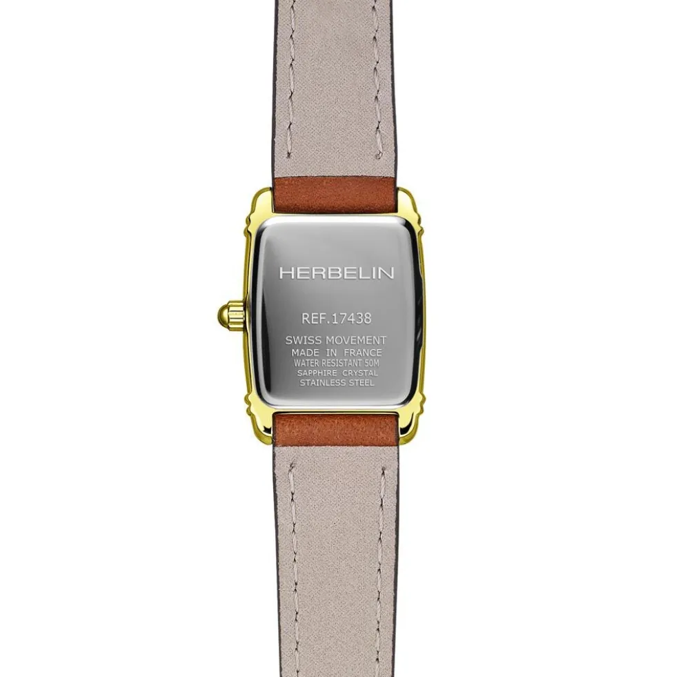 Montre Herbelin Art Deco Argenté