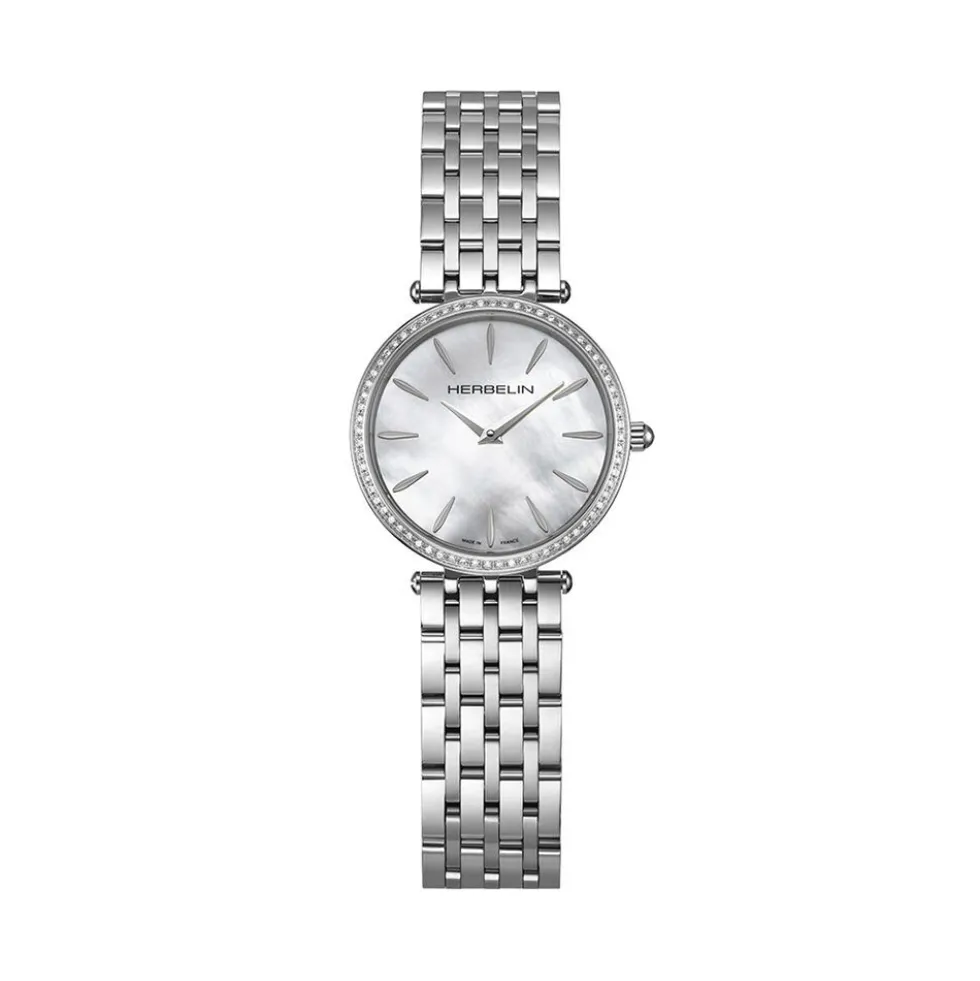 Montre Herbelin Epsilon Nacre Blanche