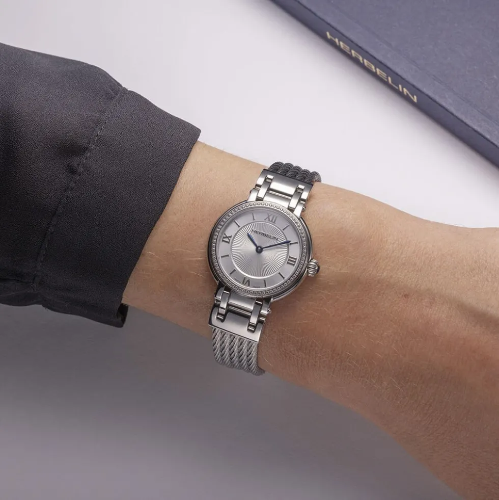 Montre Herbelin Galet Blanc