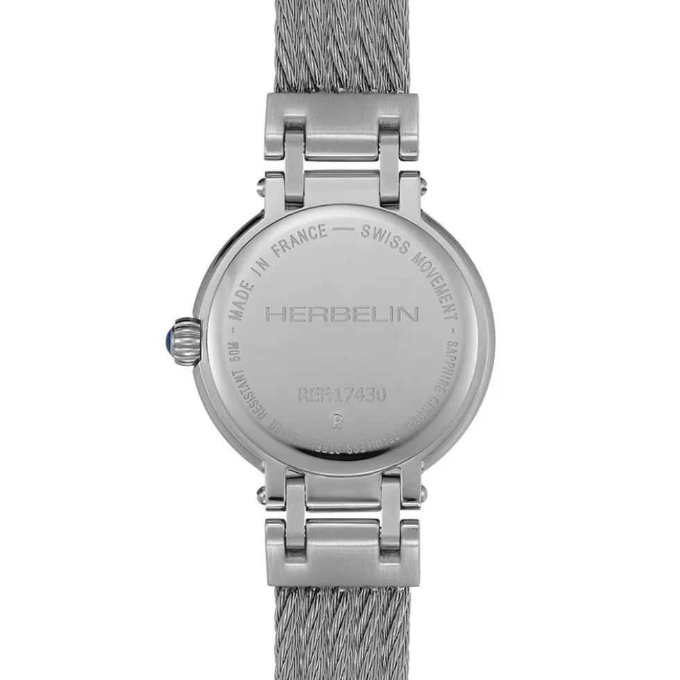 Montre Herbelin Galet Blanc