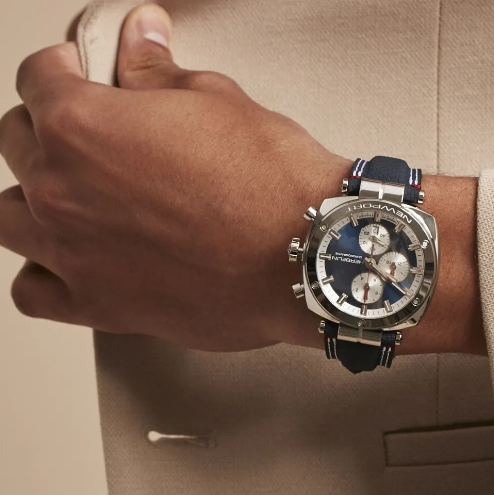Montre Herbelin Newport Heritage Bleu