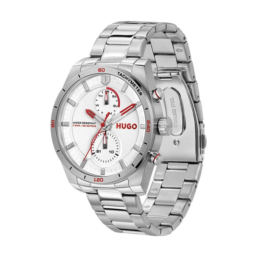 Montre Hugo Fast Blanc