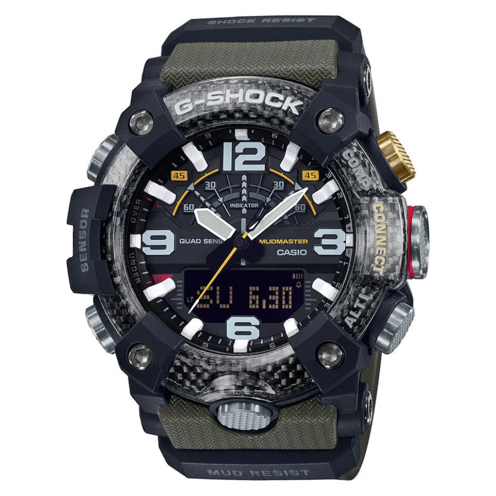 Montre Hybride Casio G-shock Mudmaster Noir