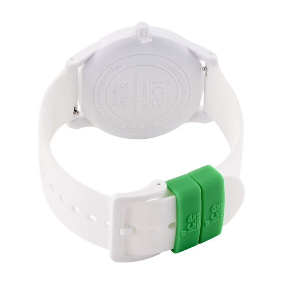 Montre Ice Watch Solar Power Blanc