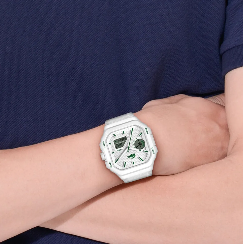 Montre Lacoste Lc33 Square Blanc