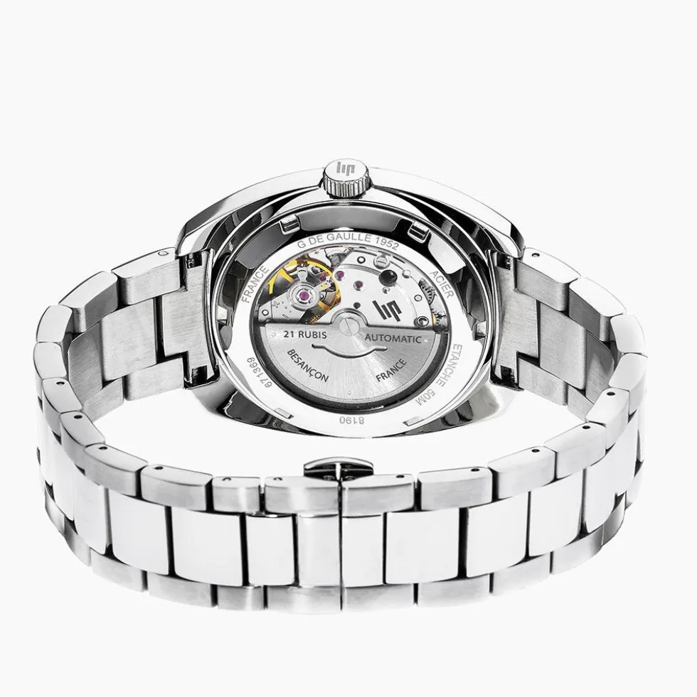 Montre Lip General De Gaulle Auto 39 Vert